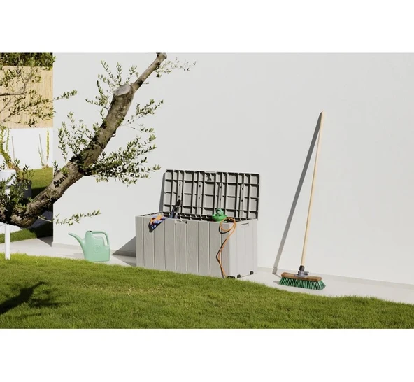 Multıbox Bravo 270l Plastik Depolama Sandığı - Gri - 1