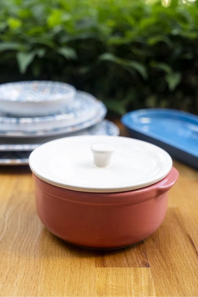 Kapaklı Güveç Kabı 400 ml