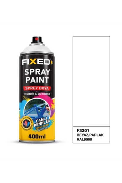 SGS SPREY BOYA AKRİLİK PARLAK BEYAZ (RAL 9000) 400 ML ürün görseli