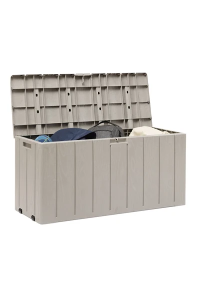 Multıbox Bravo 270l Plastik Depolama Sandığı - Gri - 3
