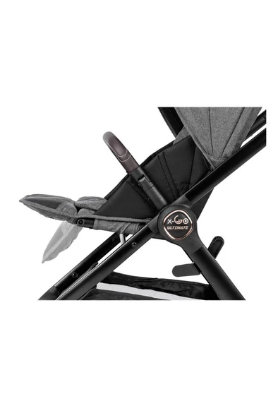 Kanz X-Go Ultimate Rose Gold-Gri Travel Sistem Bebek Arabası Outlet - 8