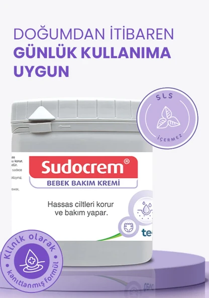 Sudocrem Bebek Bakım Kremi 125 Gr x 6 Adet - 5
