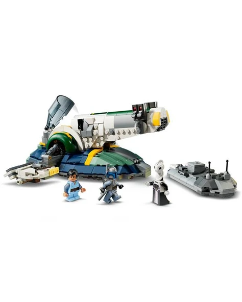 Lego Star Wars Jango Fett Starship 707 Parça 75433 - Resim 4