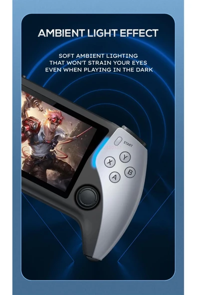 Project X Taşınabilir 4.3 İnç 4K Hd Retro Kablosuz Oyun Konsolu Atari - Resim 7