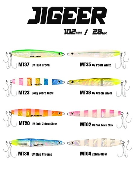 Fujin Jigeer 28gr 102mm Kaşık Yem ürün görseli 1