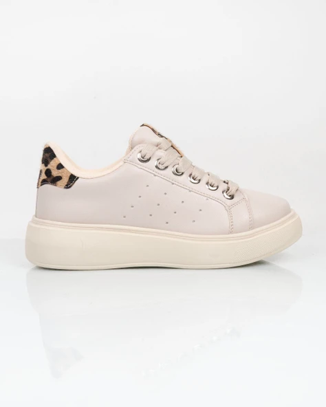 Flet 341 Bej Kadın Spor Sneaker ürün görseli