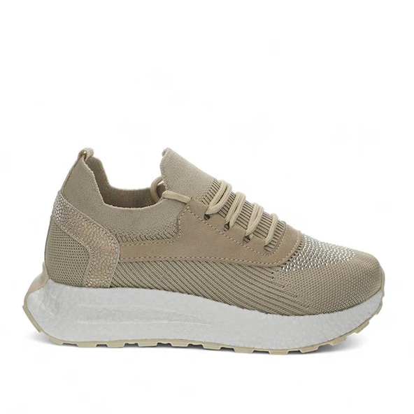 Flet 305 Bej Kadın Spor Sneaker ürün görseli
