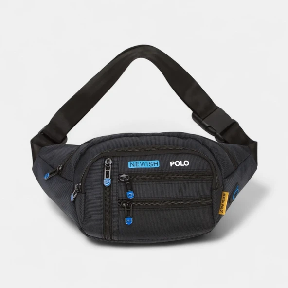 Lederax Altı Bölmeli Omuz Çantası Ve Bel Çantası NWP561 - Resim 10