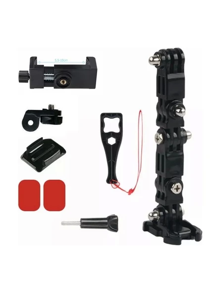 Mts XT91 Kask Telefon ve Aksiyon Kamera Tutucu - 5