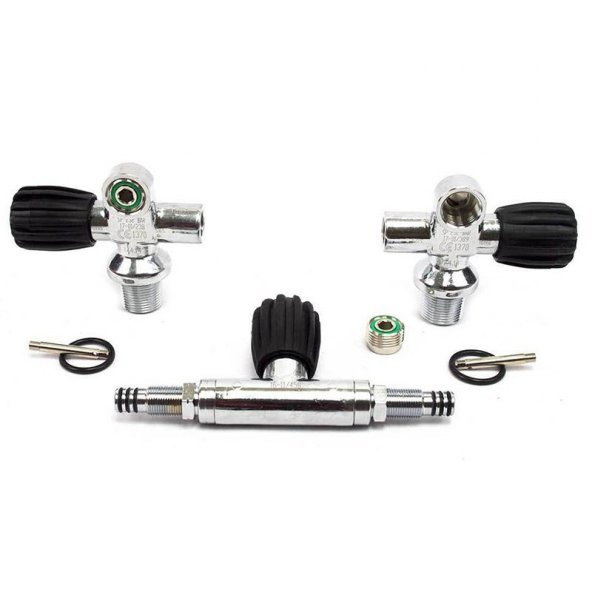 KRAKEN Tüp Vanası Manifolt 171mm. Isolatorlü 25x2 232 bar - Resim 2