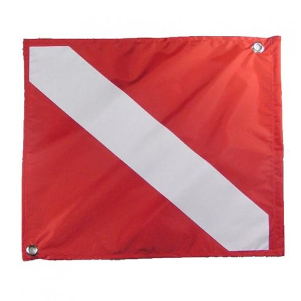 KRAKEN Bayrak Dalış, Kırmızı 39x46 cm