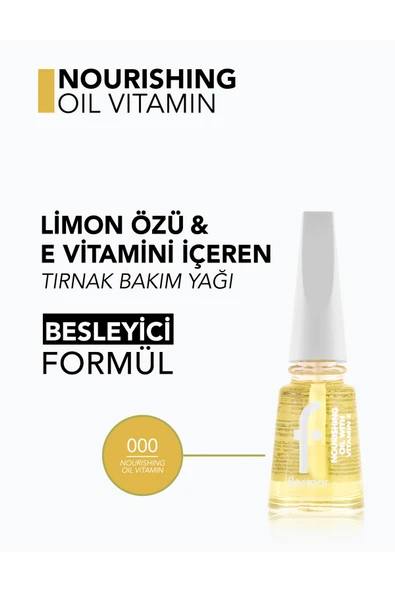 Flormar Besleyici ve Güçlendirici Tırnak Bakım Yağı 11 ml - Resim 2