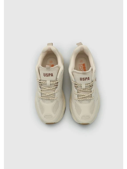 U.S. Polo 102032842 Maybe Wmn 5PR Bej Kadın Sneaker - 5
