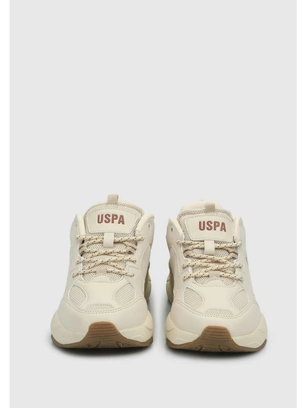 U.S. Polo 102032842 Maybe Wmn 5PR Bej Kadın Sneaker - 3