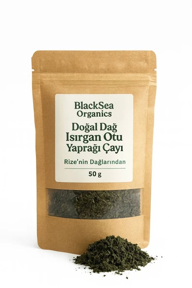 BlackSea Organics  Doğal Dağ Isırgan Otu Yaprağı Çayı (50 g) - Resim 2