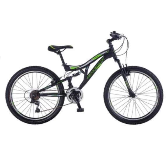 Salcano Nova 26 V Siyah Sarı Dağ Bisikleti ürün görseli