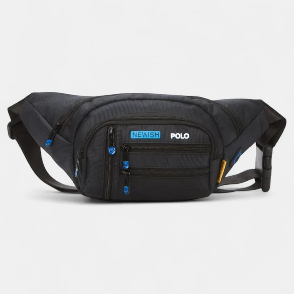 Lederax Altı Bölmeli Omuz Çantası Ve Bel Çantası NWP561 - Resim 8