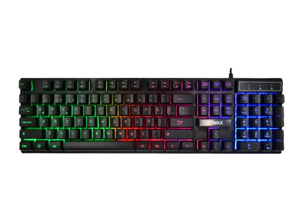 Gomax K2 RGB Led Işıklı Oyuncu Klavyesi - 2