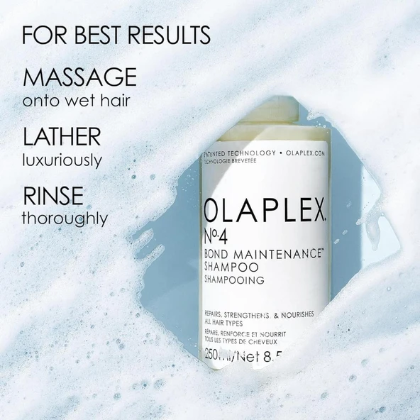 Olaplex Nº.4 Bond Maintenance 1000 ml Bağ Yapılandırıcı Bakım Şampuanı - Resim 4