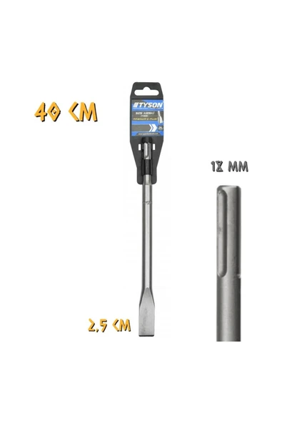 TYSON SDS MAX KESKİ 18 X 400 X 25 MM