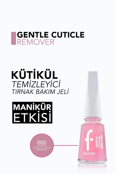 Flormar Kütikül Yumuşatıcı & Temizleyici Tırnak Bakım Jeli 11 ml - Resim 2