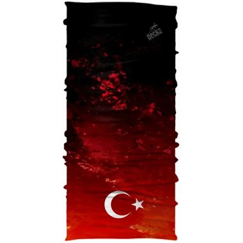 Türk Bayraklı Maske 4 Mevsim Motosiklet ve Outdoor Bandana - Balaklava DN0228 - 1