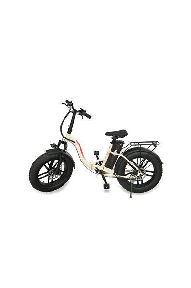 Bike -S Model Elektrikli Katlanılabilir Bisiklet Eğimli Kadro