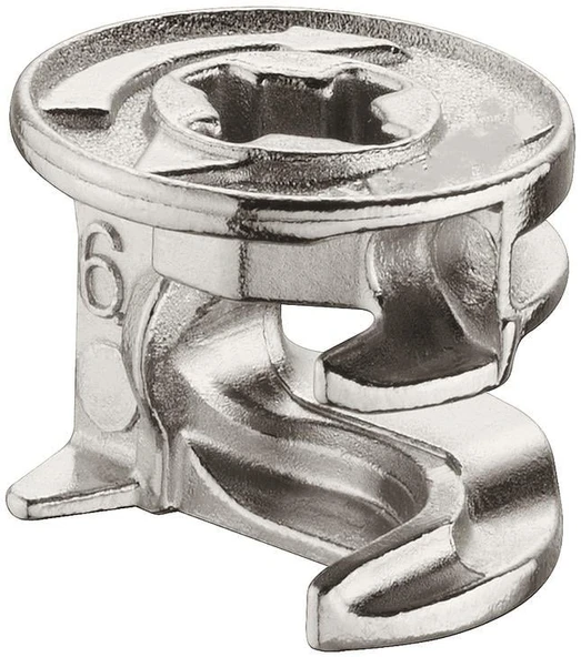 Minifix Dolap Bağlantı Elemanı Metal Dübelli Takım-4 Adet - 9