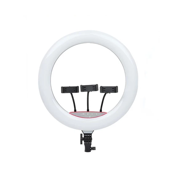 Zore LJJ22 RGB Light 56cm Işıklı Telefon Tutucu Ring Light - 1