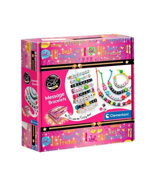 Clementoni Crazy Chic Mesaj Bileklikler 18634 - 1