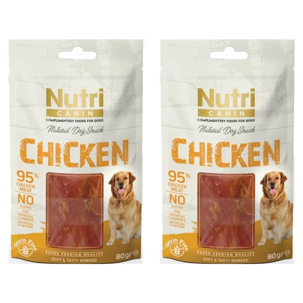 Tavuklu Fileto Tahılsız Köpek Ödülü 80 Gr. x 2 Adet - 1