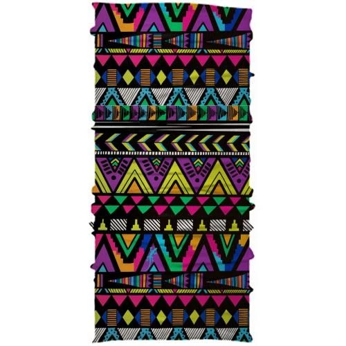 Etnik Desen Maske 4 Mevsim Motosiklet ve Outdoor Bandana - Balaklava DN0312 - 1