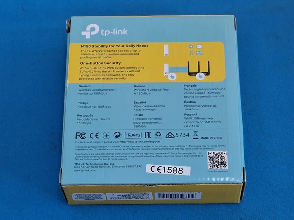 Tp-Lınk TL-WN727N 150 Mbps Kablosuz USB Adaptör - 2