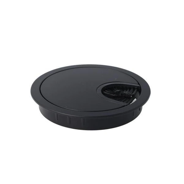 Mat Siyah Boyalı Zamak Kablo Kapağı 60 Mm ürün görseli 1