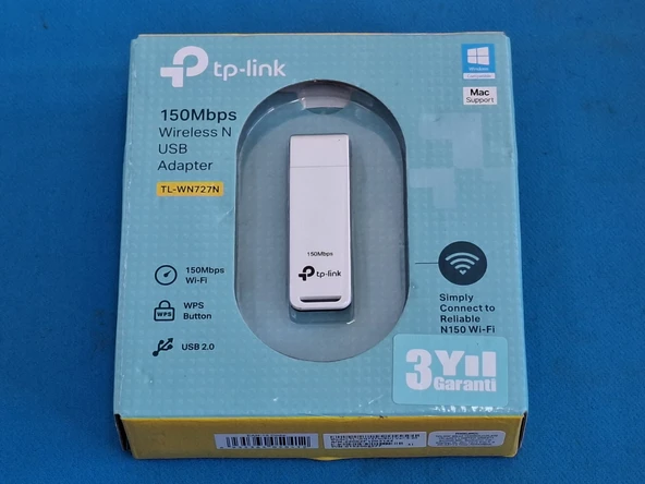 Tp-Lınk TL-WN727N 150 Mbps Kablosuz USB Adaptör - 3