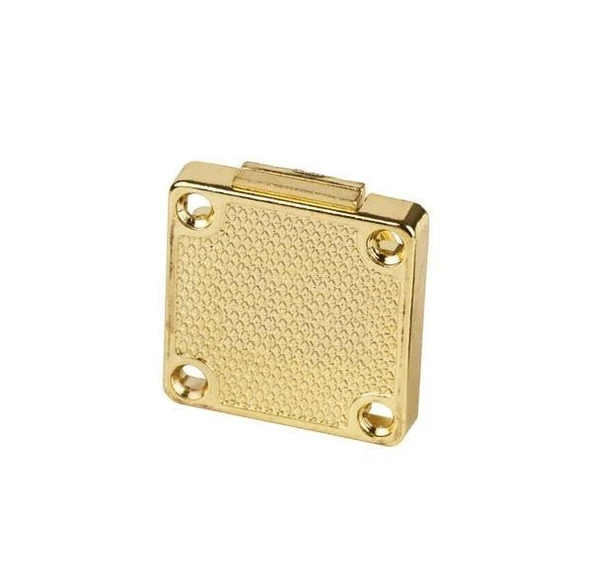 Çekmece Dolap Kapak Kiliti Altın Sarı Kaplamalı - Resim 2