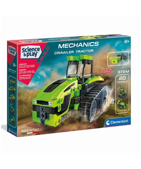 Clementoni Bilim ve Oyun Mekanik Laboratuvarı Çiftlik Traktörü 75064 ürün görseli 1