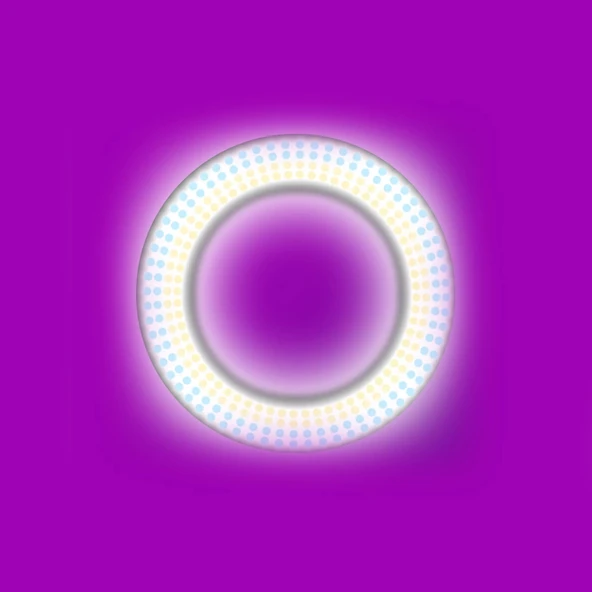 Zore LJJ18 RGB Light 45cm Işıklı Telefon Tutucu Ring Light - 3