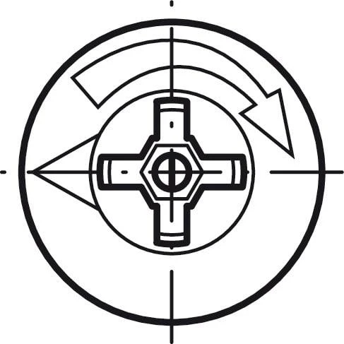 Minifix Dolap Bağlantı Elemanı Metal Dübelli Takım-4 Adet - 5
