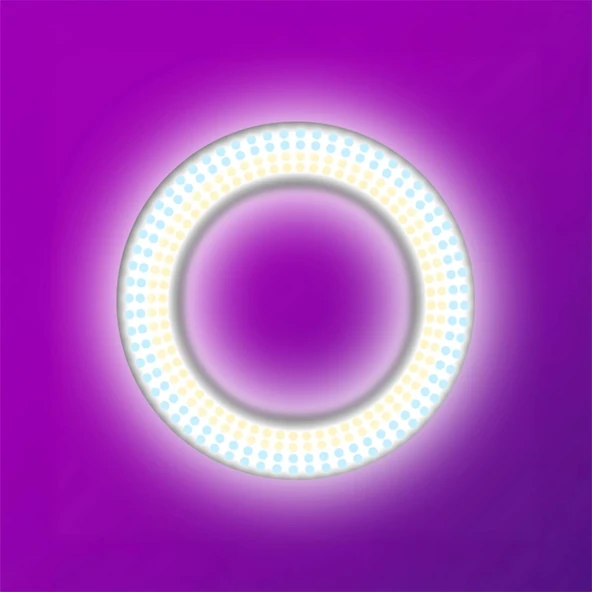 Zore LJJ22 RGB Light 56cm Işıklı Telefon Tutucu Ring Light - 3