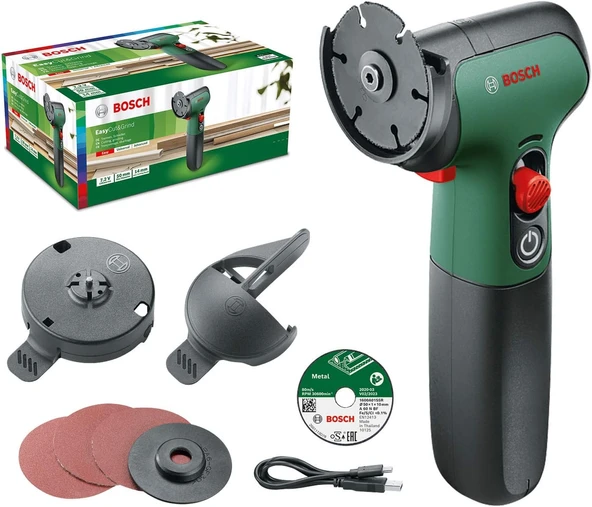 Bosch EasyCut&Grind Akülü Çok Amaçlı Ahşap &  Metal Kesici ve Taşlayıcı Çok Amaçlı El Aleti - 06039D2000 ürün görseli