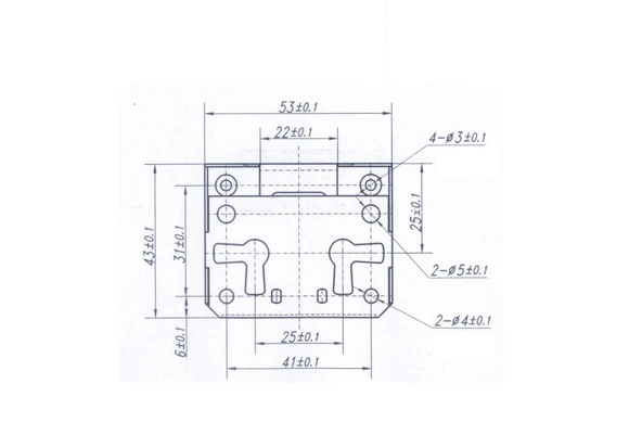 Kapazlama Sandık Kiliti Cerman Yale 25 Mm. Nikel - Resim 2