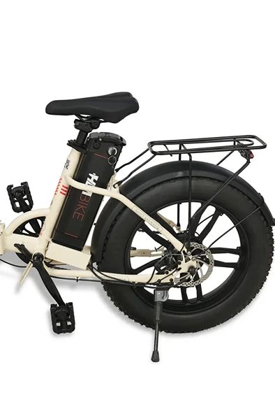 Bike -S Model Elektrikli Katlanılabilir Bisiklet Eğimli Kadro - 7