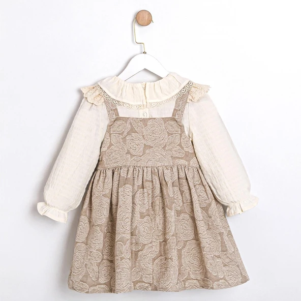 Kız Çocuk Margot 2'li Elbise Takımı CMN-3762 - Resim 3