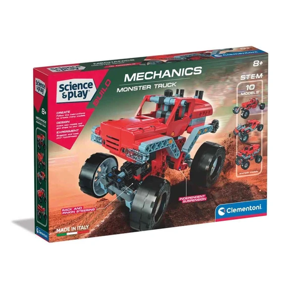 Clementoni Bilim ve Oyun: Monster Truck Canavar Kamyonlar 75038 ürün görseli 1
