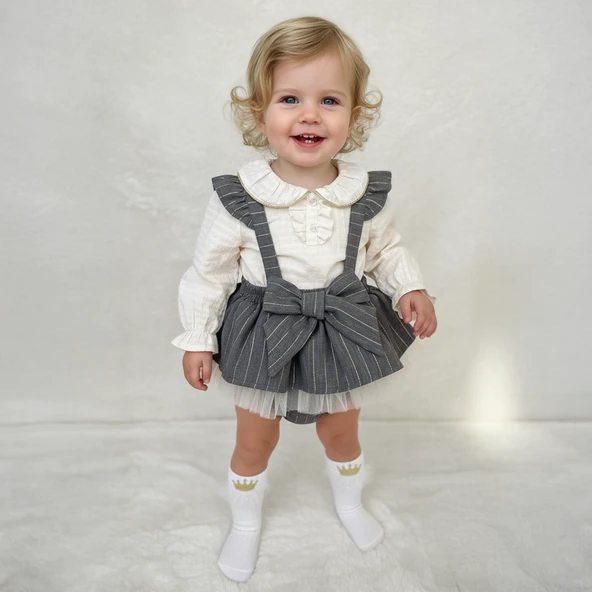 Kız Bebek Muffie 2'li Takım CMN-3752 ürün görseli