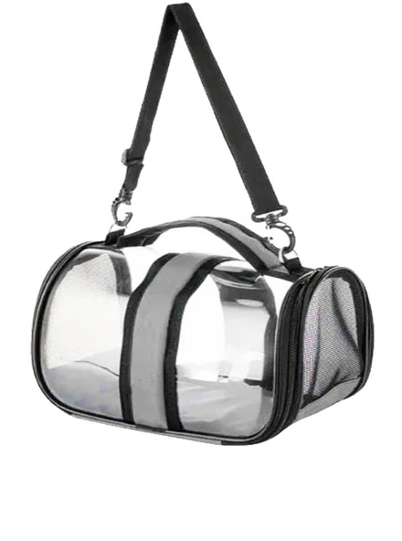 flybag kedi ve köpek taşıma çantası şeffaf ürün görseli 1