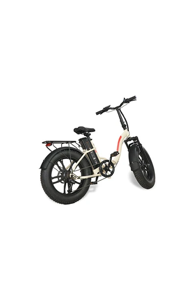 Bike -S Model Elektrikli Katlanılabilir Bisiklet Eğimli Kadro - 2