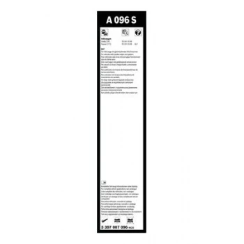 Vag Silecek Supurgesi Takım Aerotwın [600 / 450 Mm] - Bosch 3397007096 - Resim 1