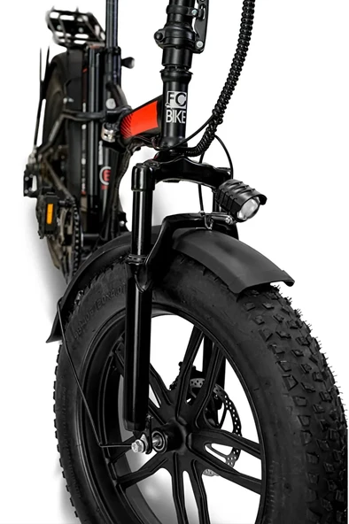 Bike - Elektrikli Katlanılabilir Bisiklet Düz Kadro - 6